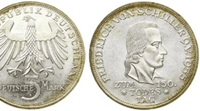 DM Münze "Friedrich von Schiller"