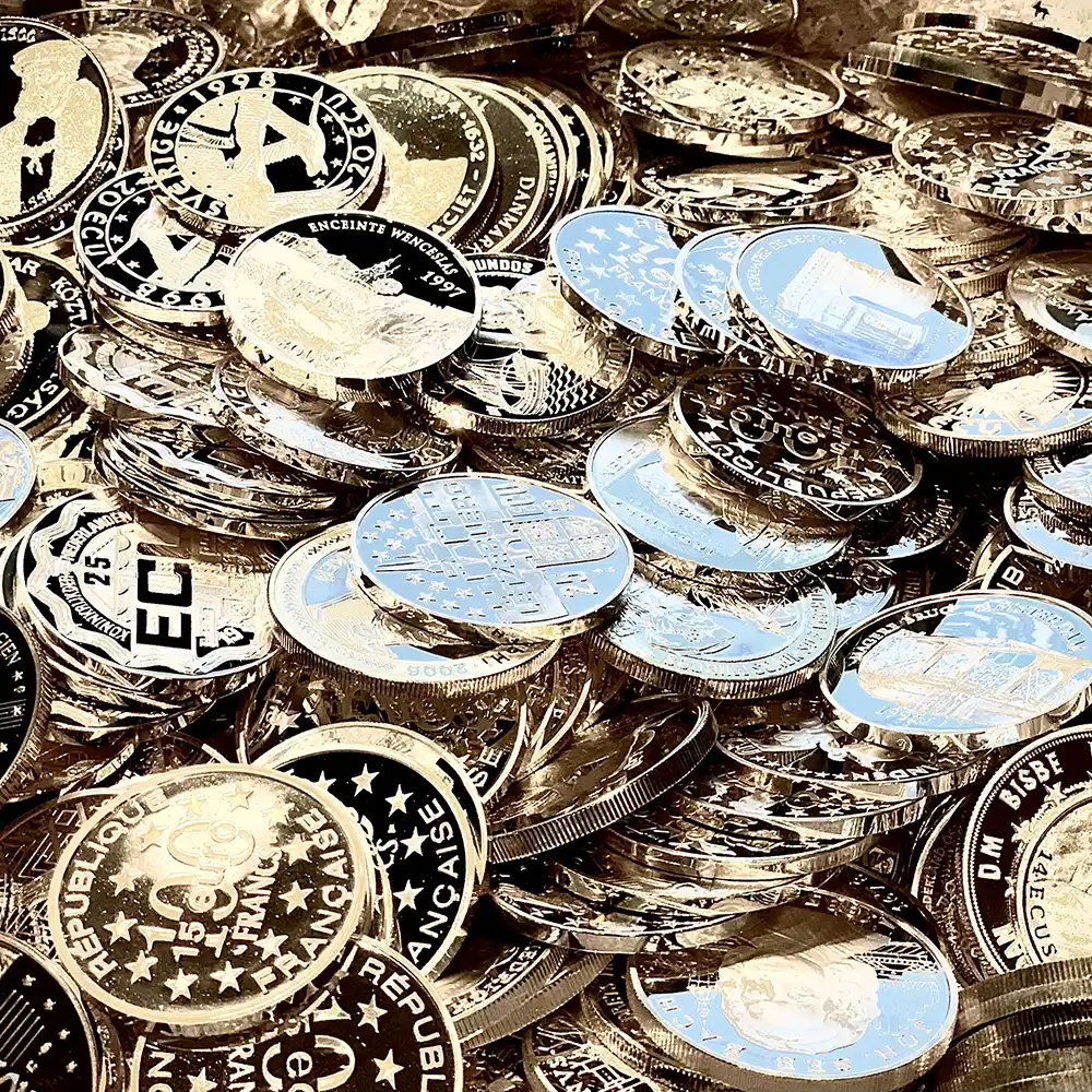 Ankauf von Silbermünzen